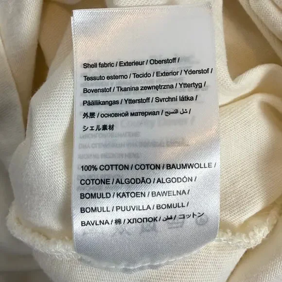 Farm Rio Peixe Printed Cotton-Jersey Jumpsuit Off White Size Large - Picture 6 of 7